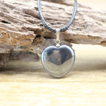 Natural Agates Turquoises Quartz Heart Shape Pendant Crystal Amethysts Healing Gemstone Necklace Charm